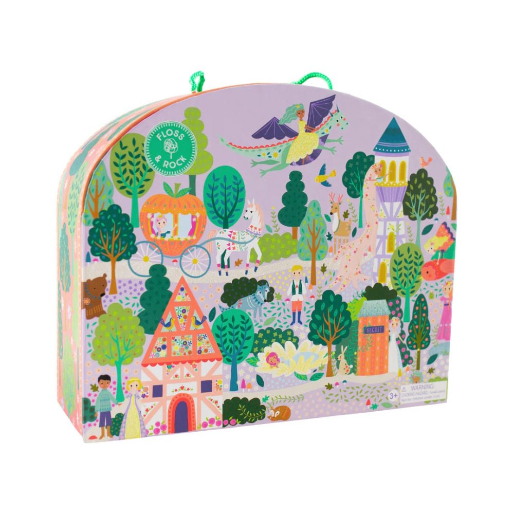 Floss & Rock Playbox Games Play Box Kids Craft Fun Scenes Travel Set Fairy Tale
