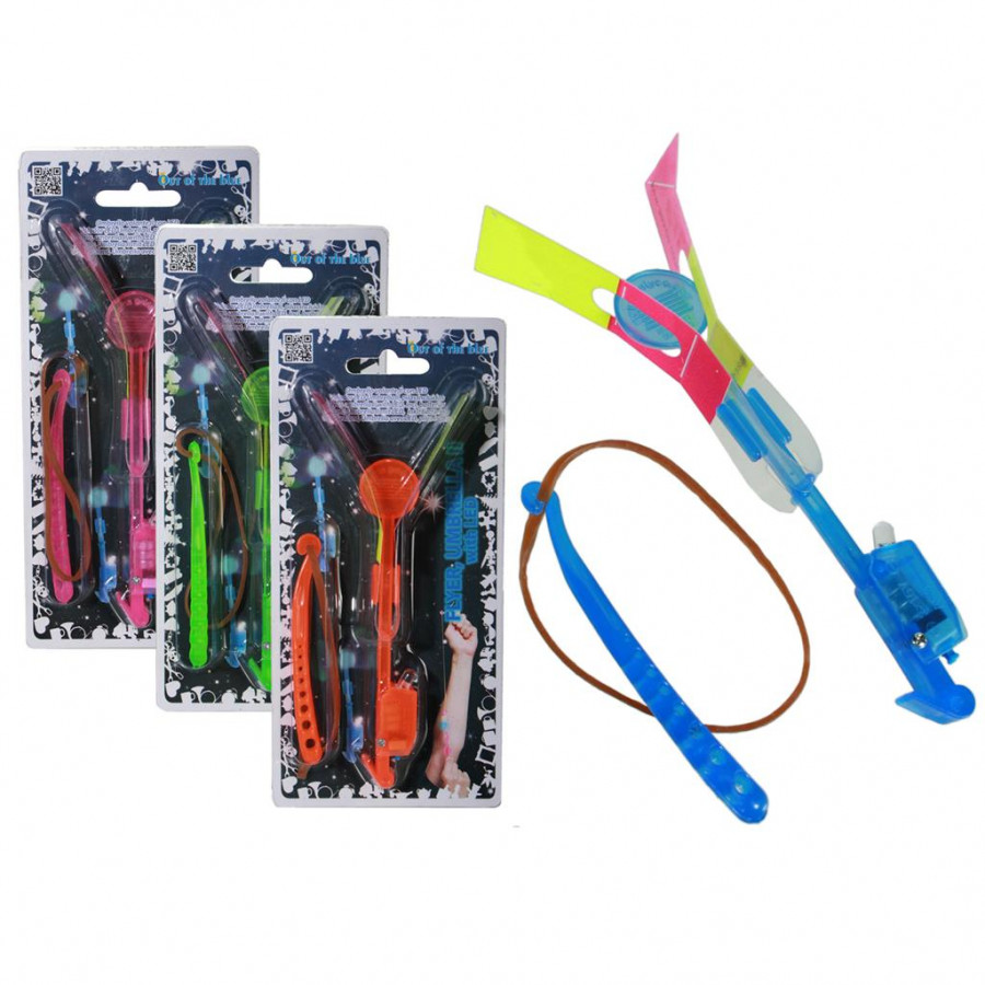 Flying LED Slingshot Umbrella Plane