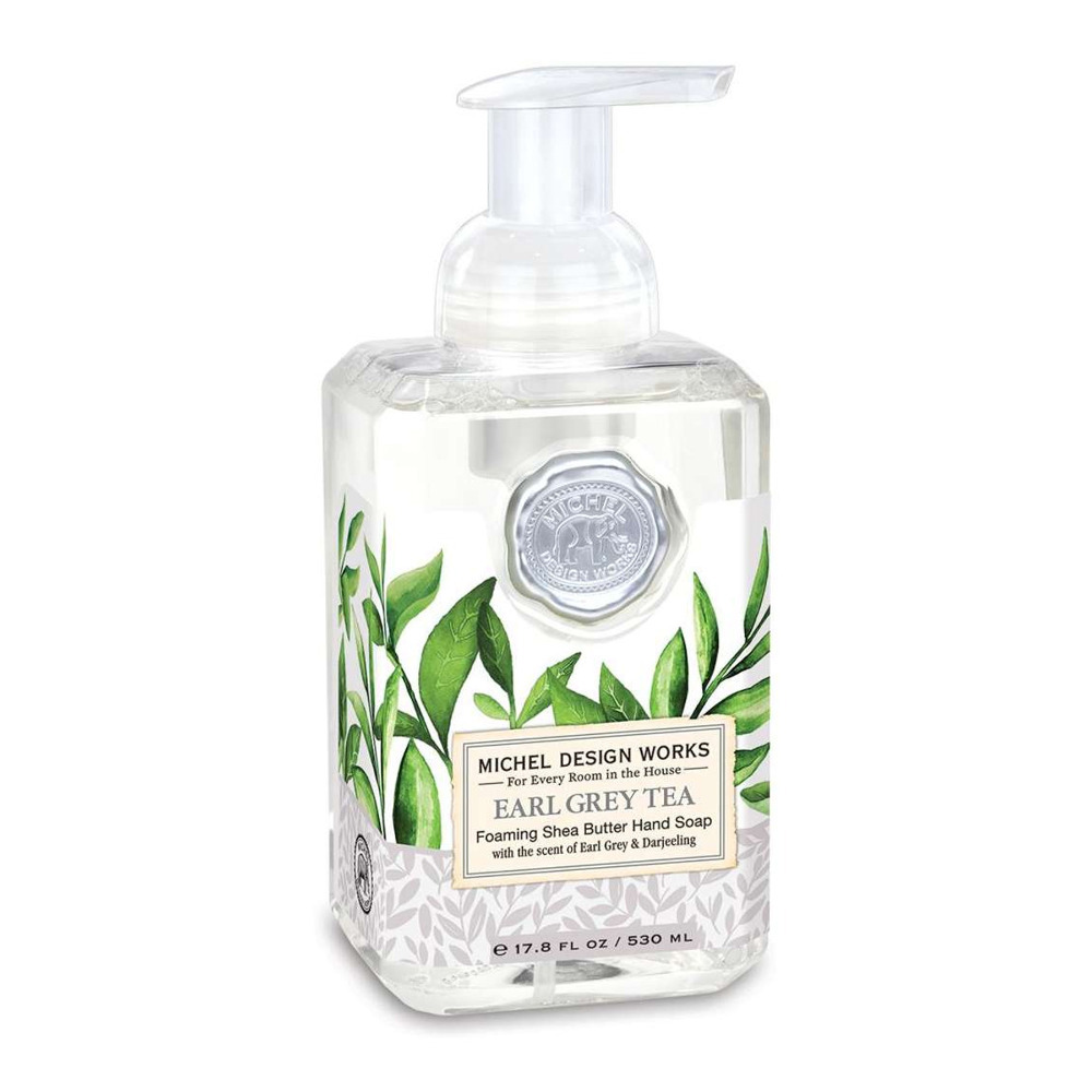 Foaming Hand Wash Scented Soap Pump Luxury Fragranced Gift Bathroom Decor 530ml - Earl Grey Tea