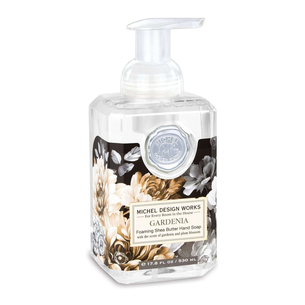 Foaming Hand Wash Scented Soap Pump Luxury Fragranced Gift Bathroom Decor 530ml - Gardenia