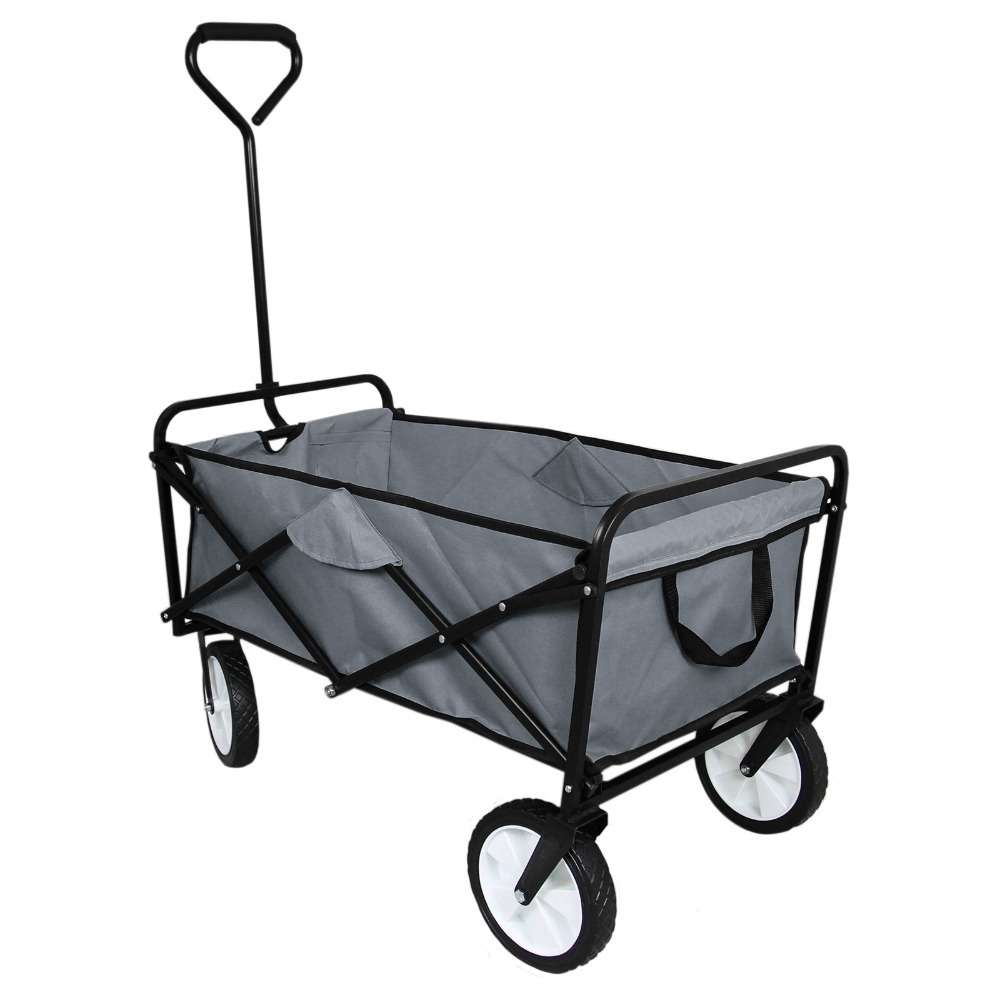 Foldable Garden Cart - Grey