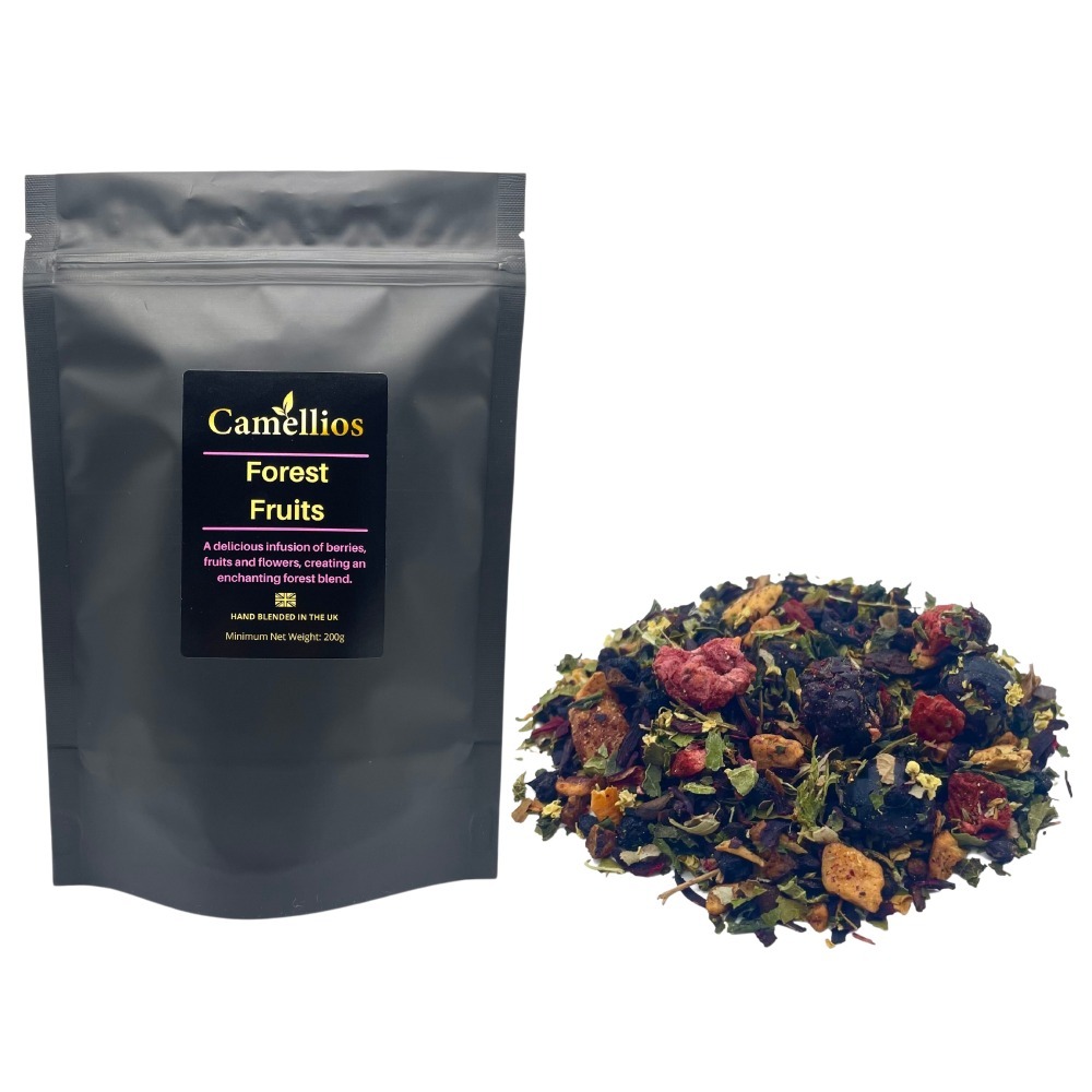 Forest Fruits Tea, Herbal Loose Leaf Tea, Camellios