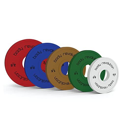 Fractional Bumper Plates 2 X 05kg