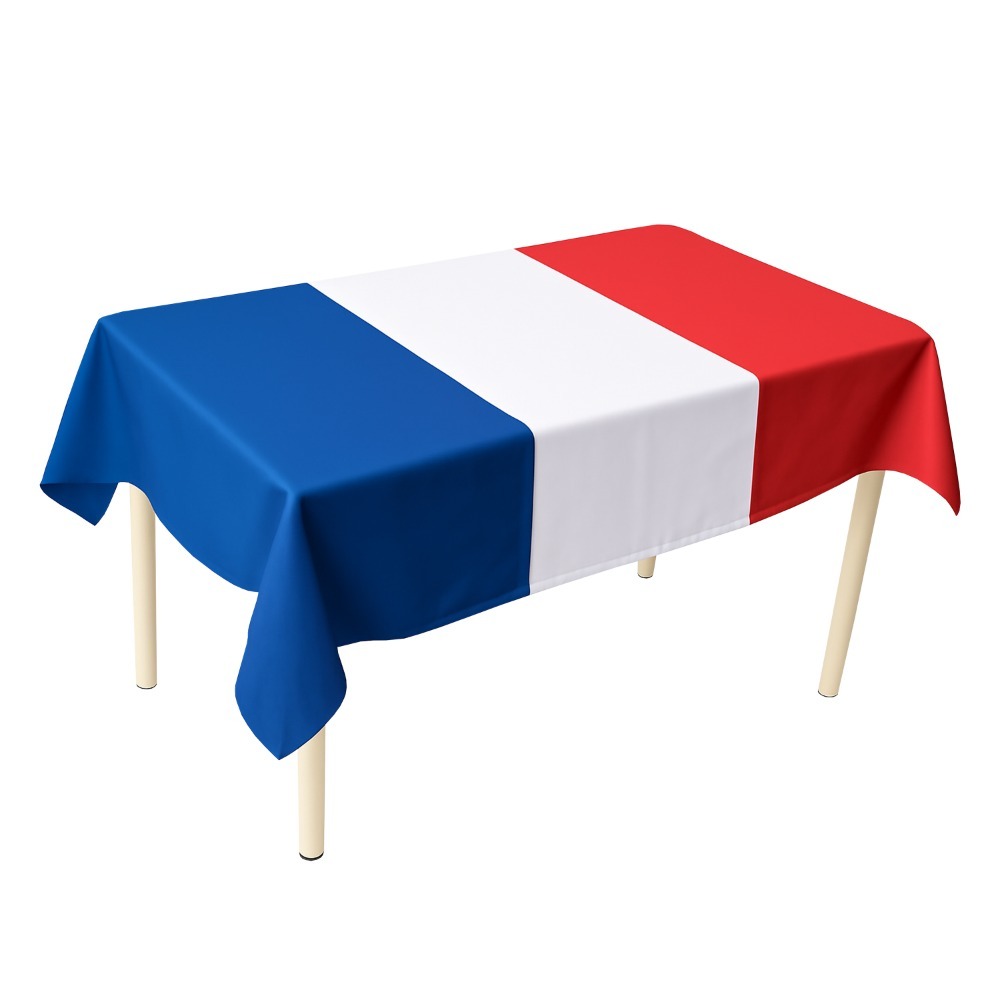 French Flag Table Cover Bastille Day Pack Of 2