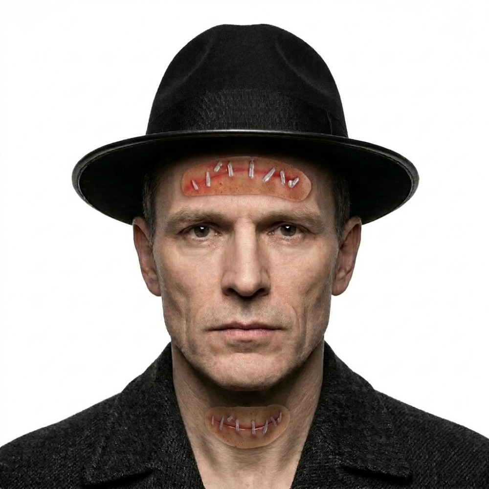 Click to view product details and reviews for Adults Monster Husband Accessory Set 2 Pcs Hat Scar Fx Kit.