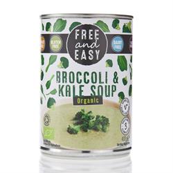 Free & Easy Organic Broccoli & Kale Soup 400g - FRN15