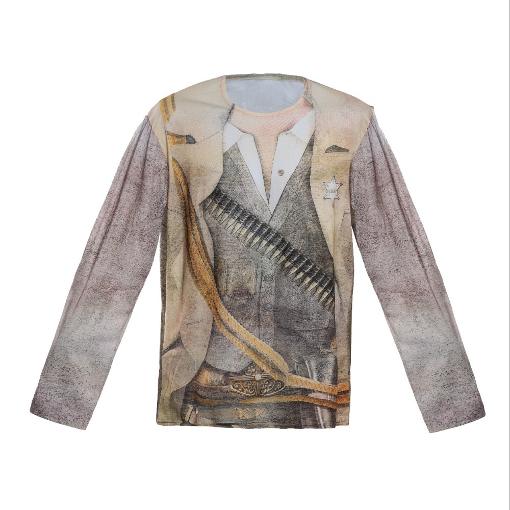 Click to view product details and reviews for Adults Long Sleeve Western Cowboy T Shirt.