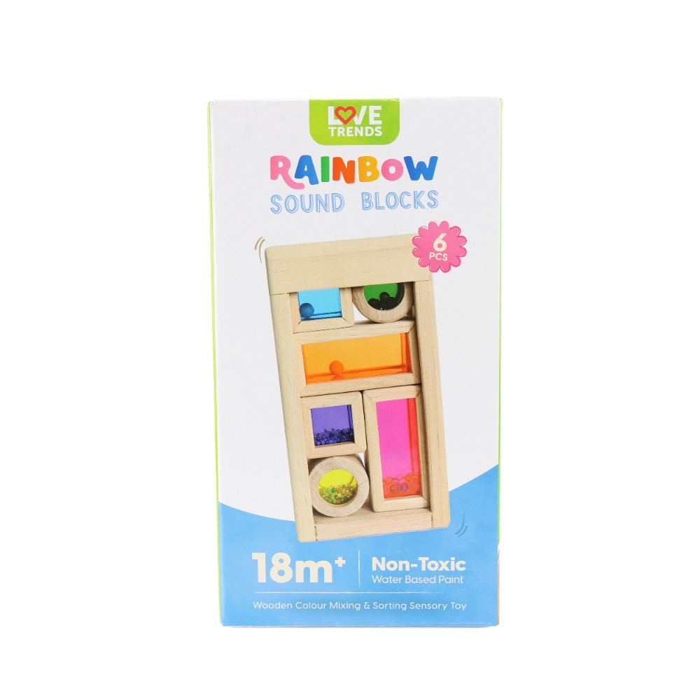 Montessori Wooden Sound Block Toys Sensory Play | Cazaar