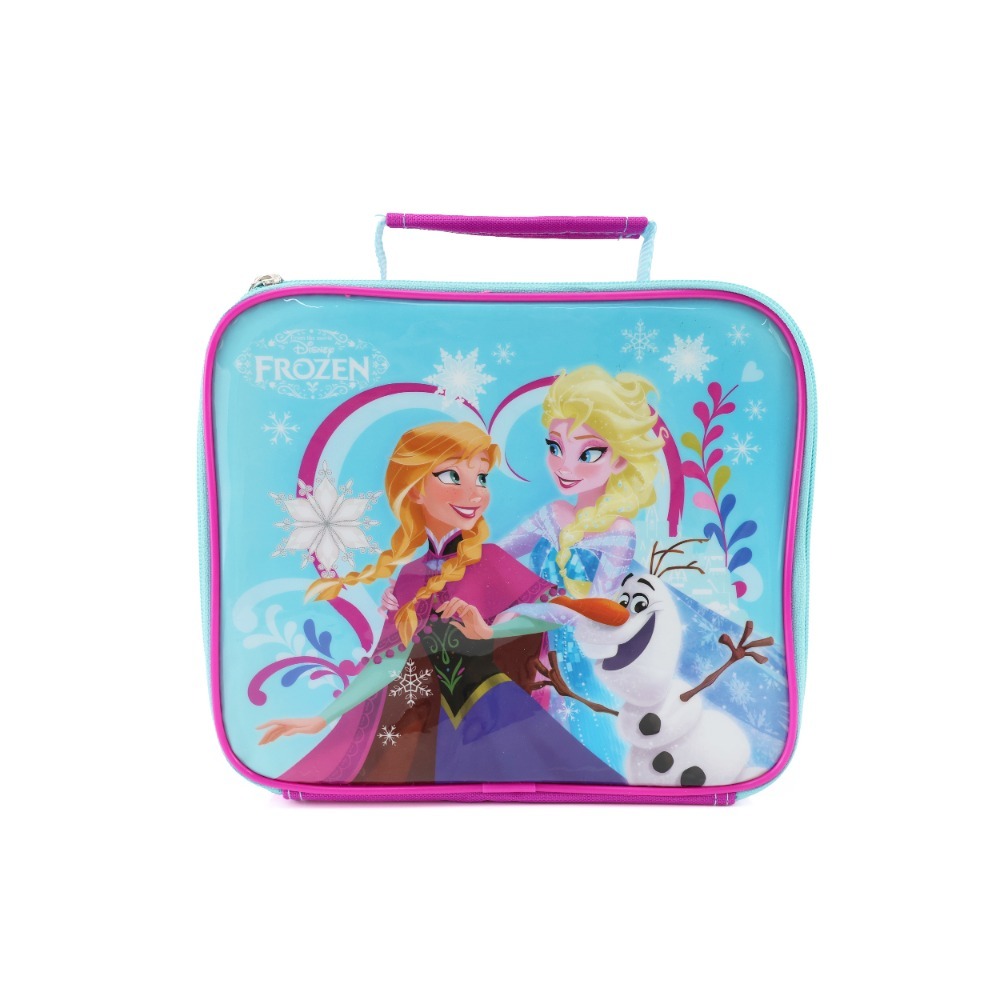 Disney Frozen Lunchbox | Kids Insulated Lunch Bag | 24 x 21 x 7 cm