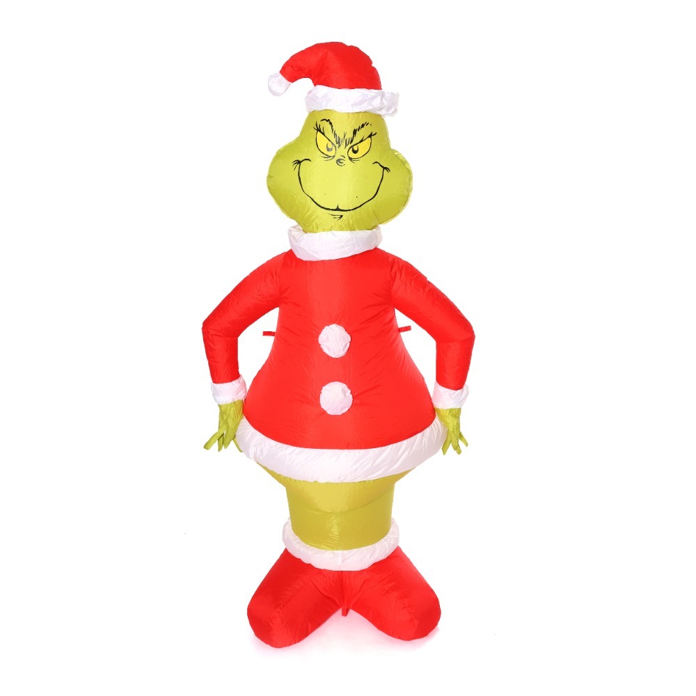 4 Ft / 120cm Inflatable Grinch Decoration