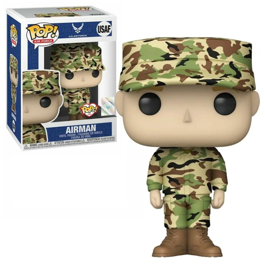 Funko POP! Air Force USAF Pops With Purpose Vinyl Figure 10cm