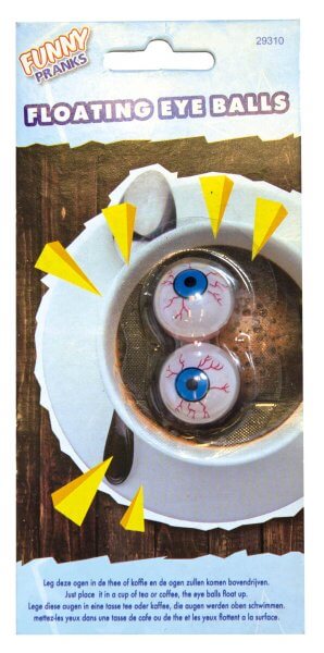 Funny Joke Fake Floating Eyeball