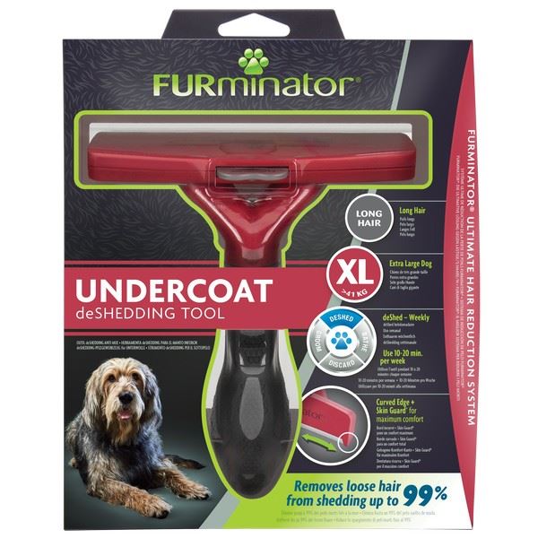 FURminator Undercoat deShedding Tool for Extra Large Long Hair Dog - 261454