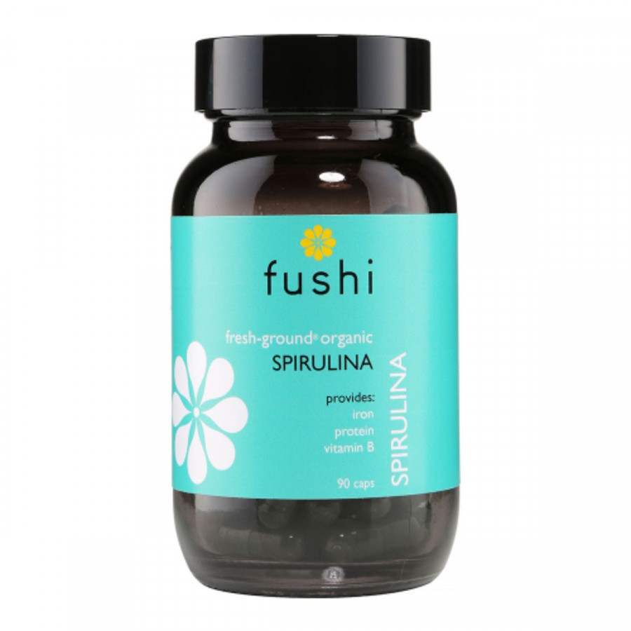 Fushi  Organic 500mg Spirulina Veg Caps - 90s - 90101