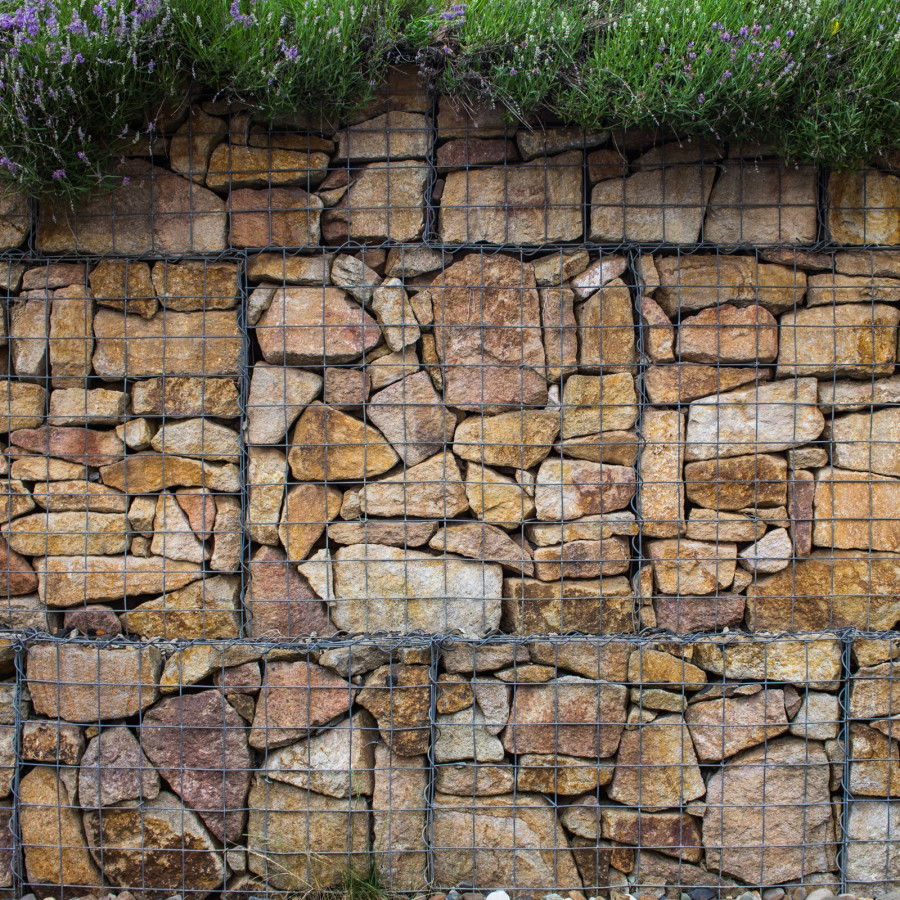 Gabion Baskets 100 x 80 x 30cm / 6 Pack