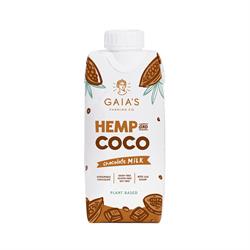 Click to view product details and reviews for Gaias Farming Co Hemp Coco Chocolate Mlk 330ml Gaa2.