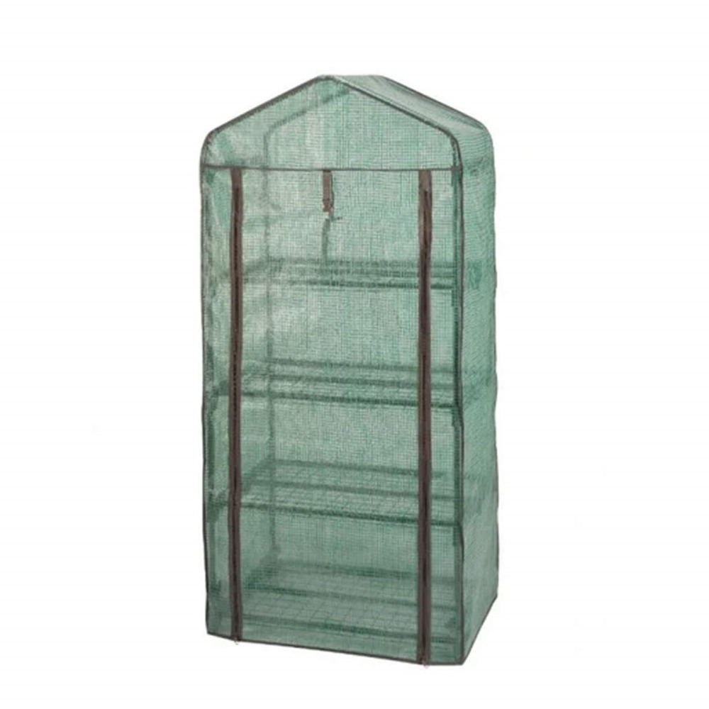 Garden Greenhouse Cover 4 Tier Reinforced Zip Up Clip Back Access Growhouse