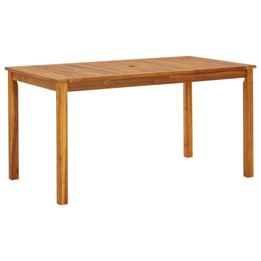 Click to view product details and reviews for Garden Table 140x80x74 Cm Solid Acacia Wood.