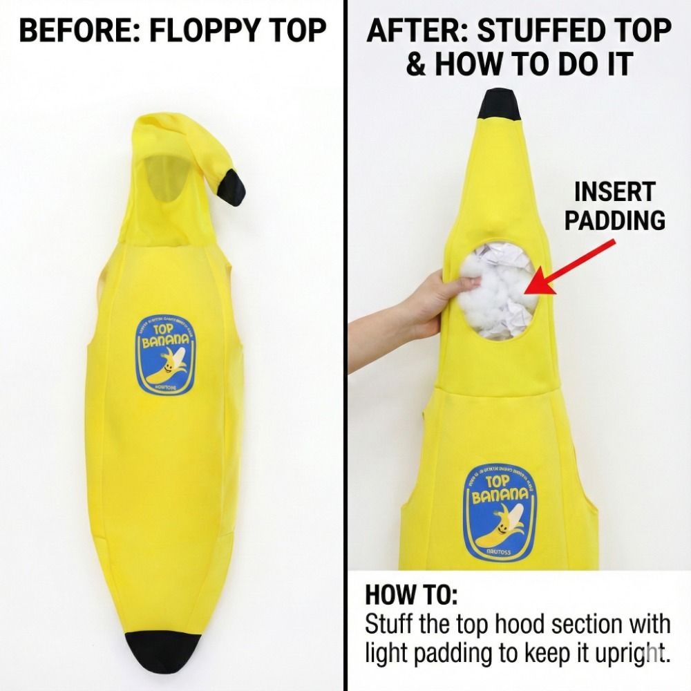 Kids 2 Piece Banana Costume