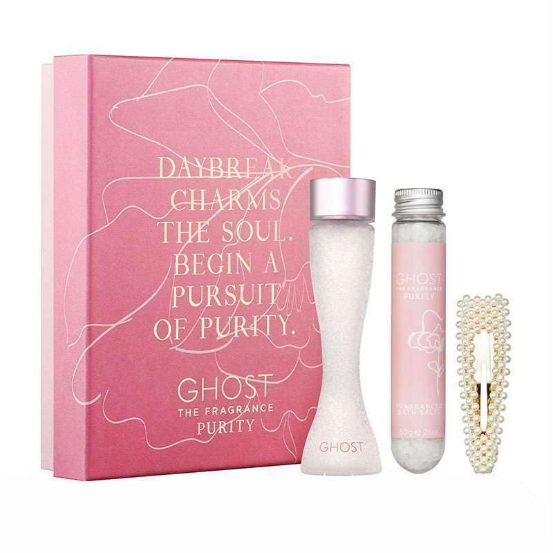GHOST THE FRAGRANCE PURITY 30ML EAU DE TOILETTE 3 PIECE GIFT SET