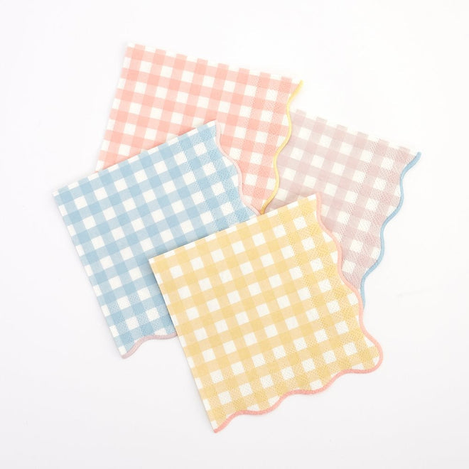 Click to view product details and reviews for Gingham Napkins Small Pack Of 20.