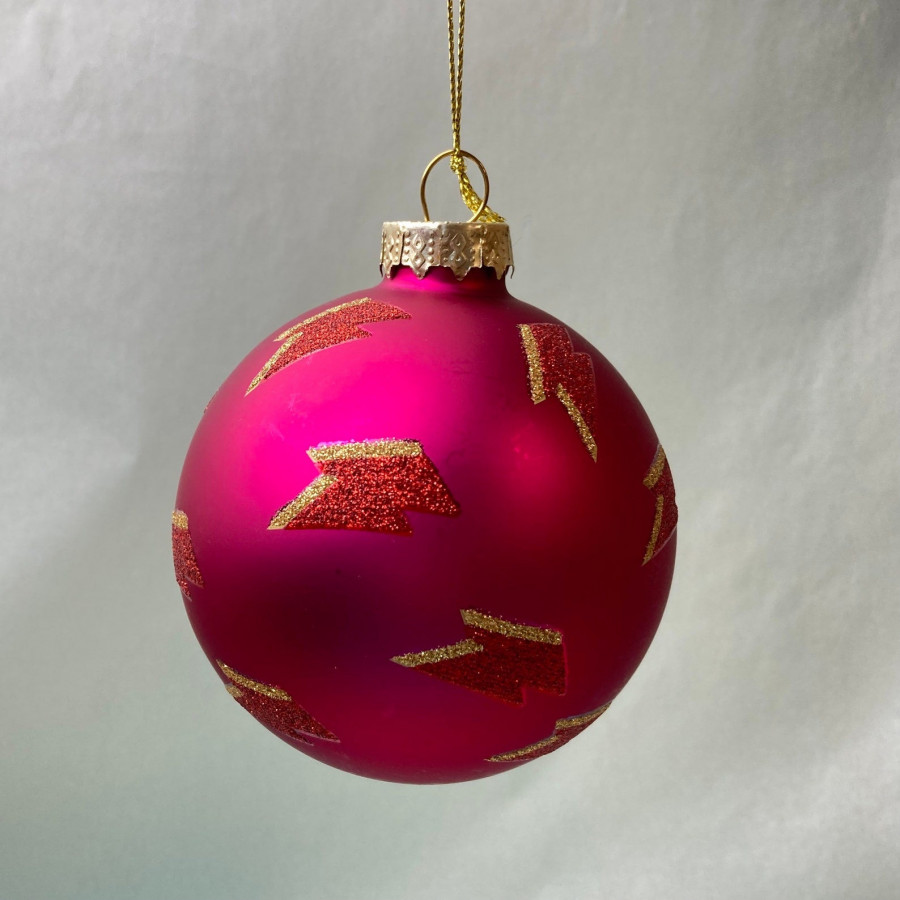 Click to view product details and reviews for Girl Power Lightning Bolt Bauble.