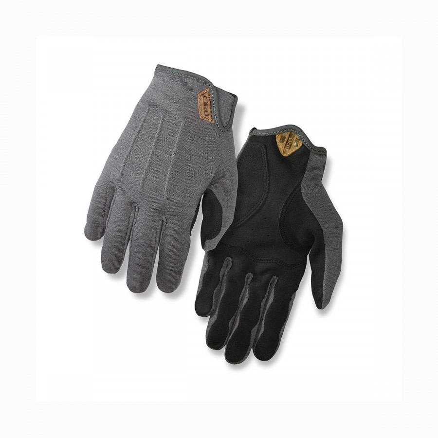 GIRO D'WOOL MTB/GRAVEL CYCLING GLOVES 2018: BLACK 2XL - GI18DWOBXX