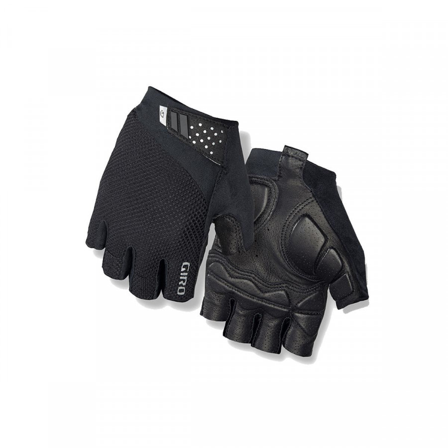 GIRO MONACO 2 GEL ROAD CYCLING MITT 2018: BLACK S - GI19MCOBS