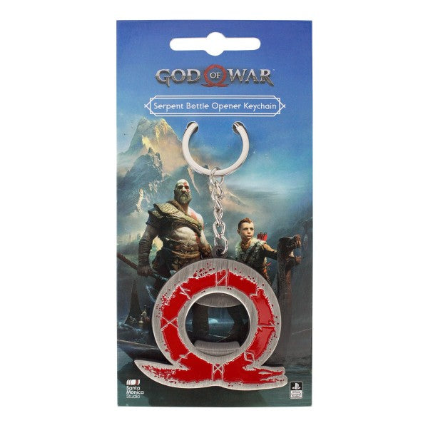 God of War Keychain Serpent Bottle Opener