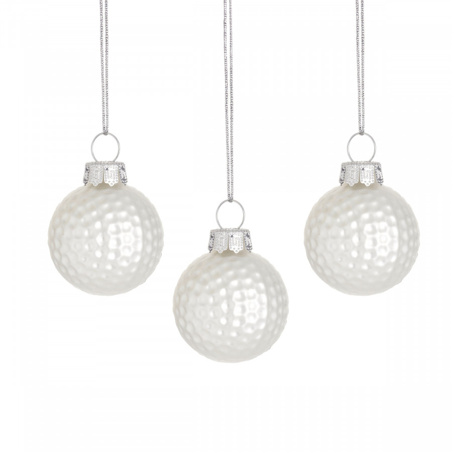 Click to view product details and reviews for Golf Balls Set Of 3 Hanging Christmas Decorations.