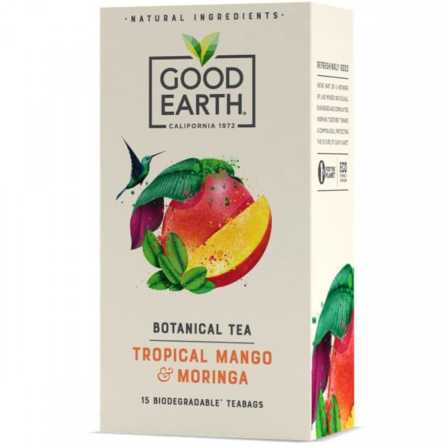 Good Earth  Tropical Mango & Moringa Tea - 15 Bags - 700834
