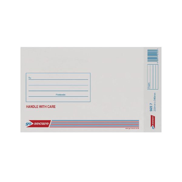 Click to view product details and reviews for Gosecure Bubble Env Size 7 Wht Pk20 Pb02129.