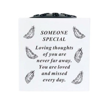 Click to view product details and reviews for Special Memorial Rose Bowl White Plastic.