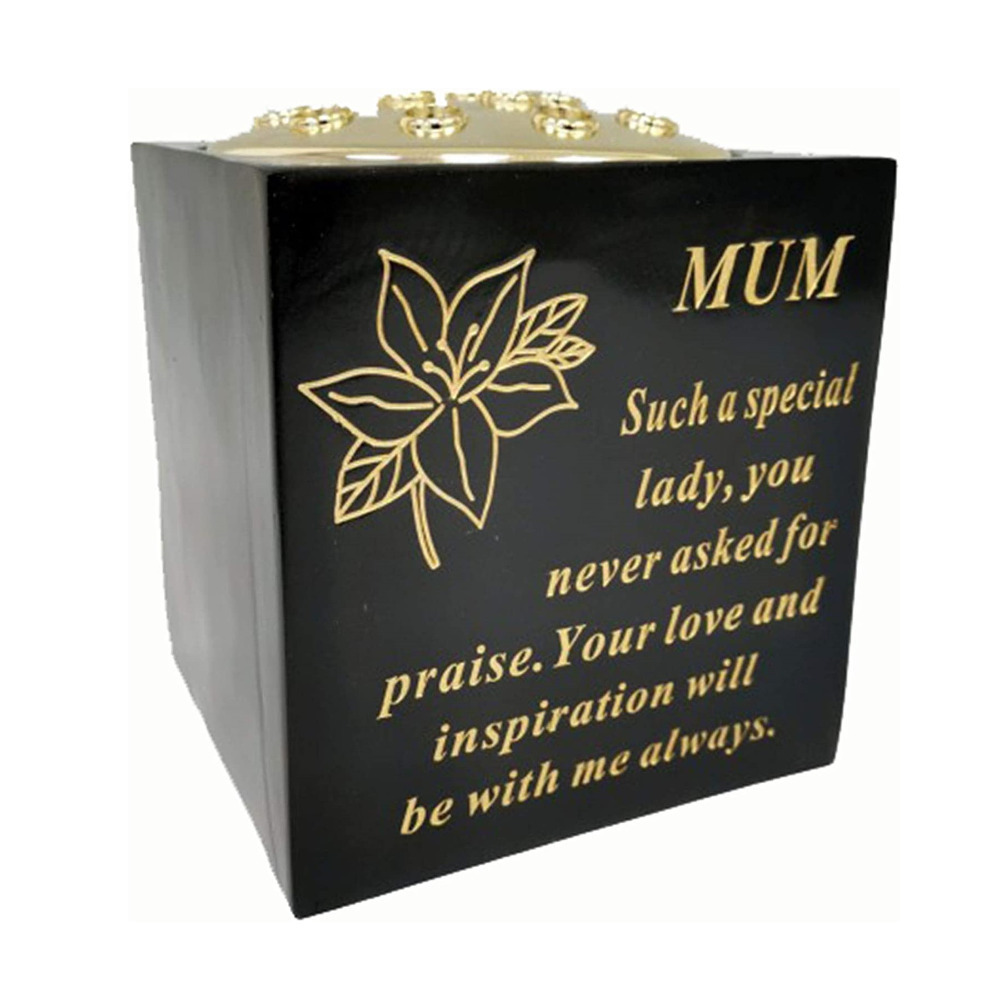 Click to view product details and reviews for Mum Memorial Graveside Rose Bowl.