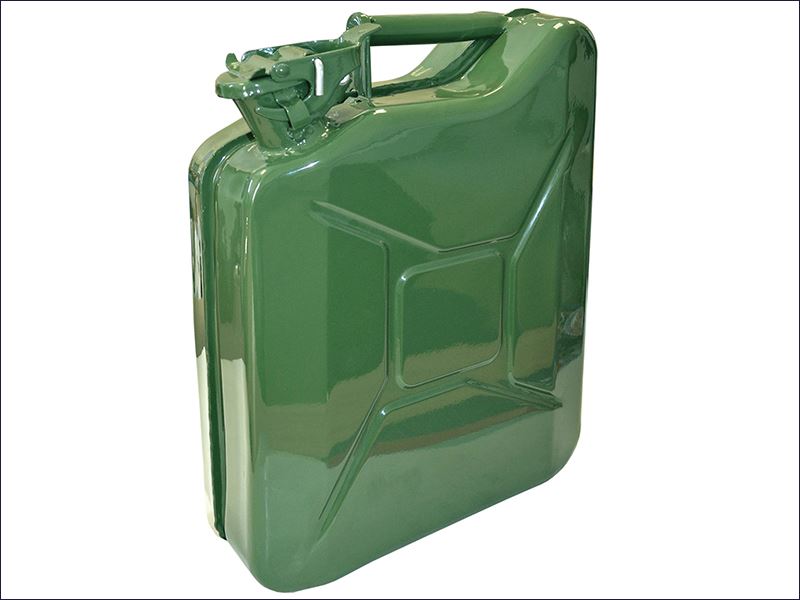 Green Jerry Can - Metal 10 Litre FAIAUJERRY10
