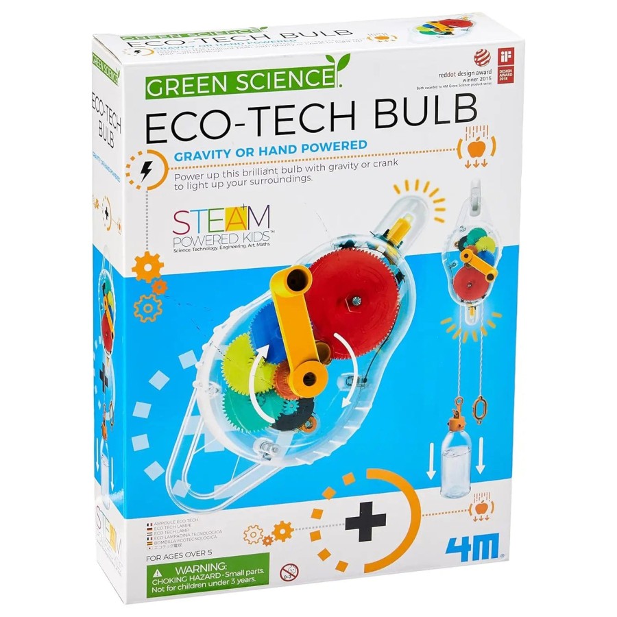 Green Science Eco-Tech Bulb Construction Kit Dual Power Age 5+