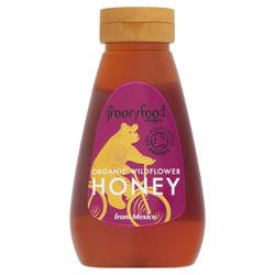 Groovy Food Organic Squeezy Mexican Wildflower Honey 340g - GVY21