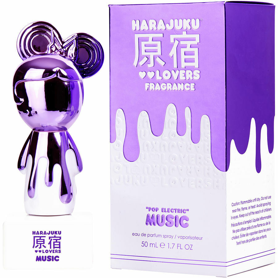 Harajuku Lovers Pop Electric Music by Gwen Stefani, 1.7 oz Eau De Parfum Spray for Women Tester main image 1