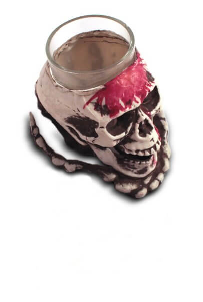 Click to view product details and reviews for Halloween Glasses Shotglasses Skulls.