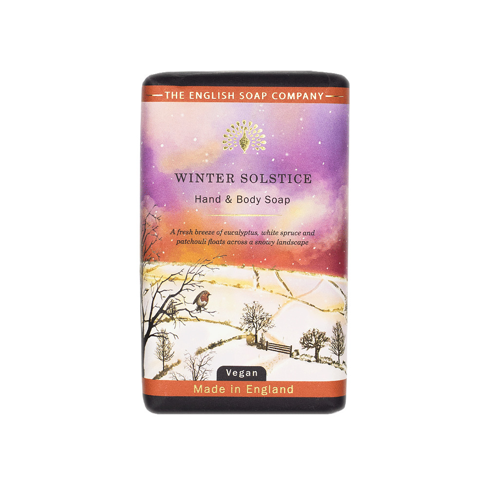Hand & Body Wash Bar Soap Beauty Scented Fragranced Vegan Gift 190g - Winter Solstice