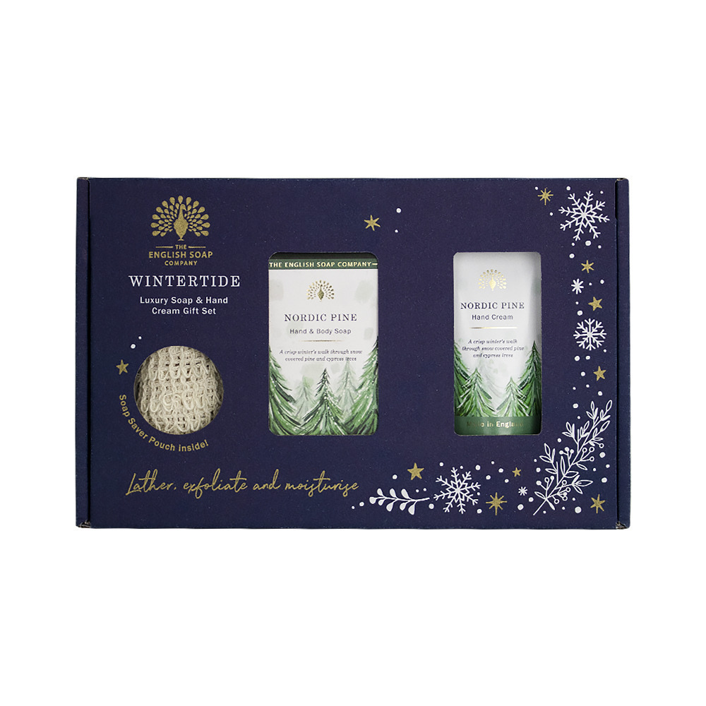 Hand Care Gift Set Soap Beauty Scented Fragranced Collection - Nordic Pine
