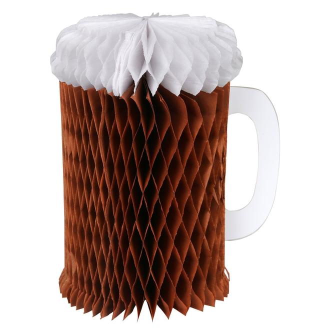 Click to view product details and reviews for Happy Beerday Honeycomb Card.
