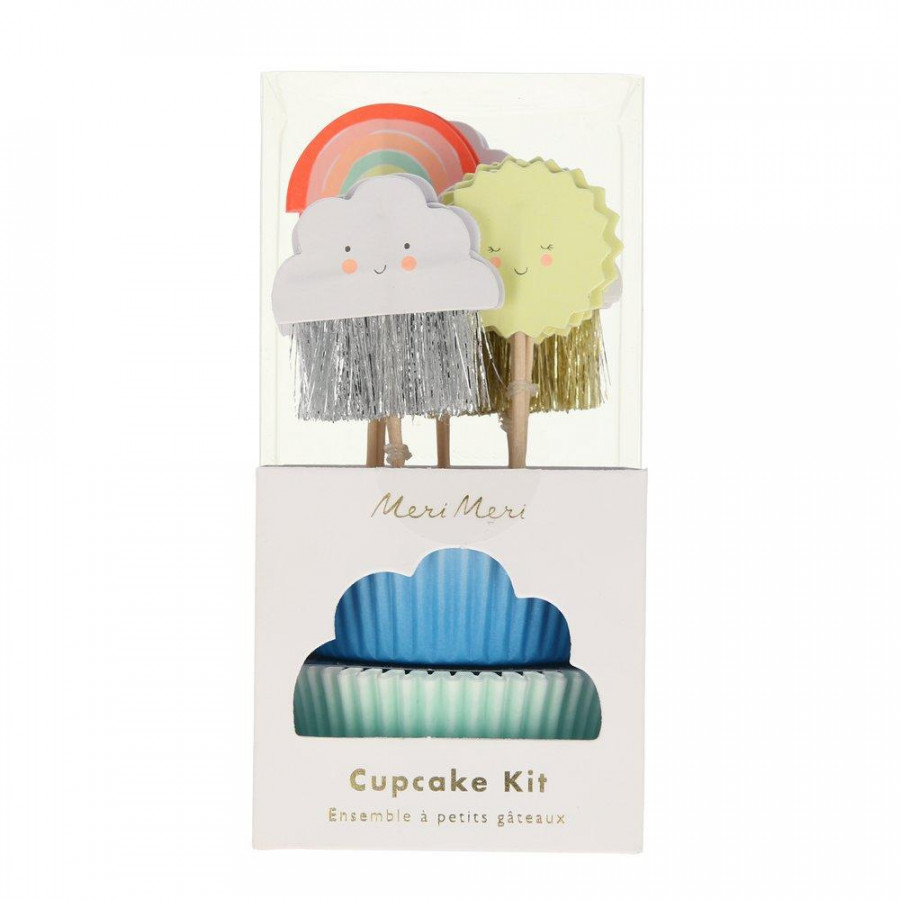 Click to view product details and reviews for Happy Weather Cupcake Kit Set Of 24 Toppers.