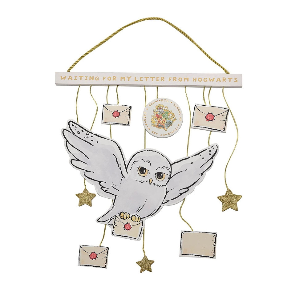 Harry Potter Hanging Plaque Hedwig Home Decor Decorated Ornament Childrens Gift