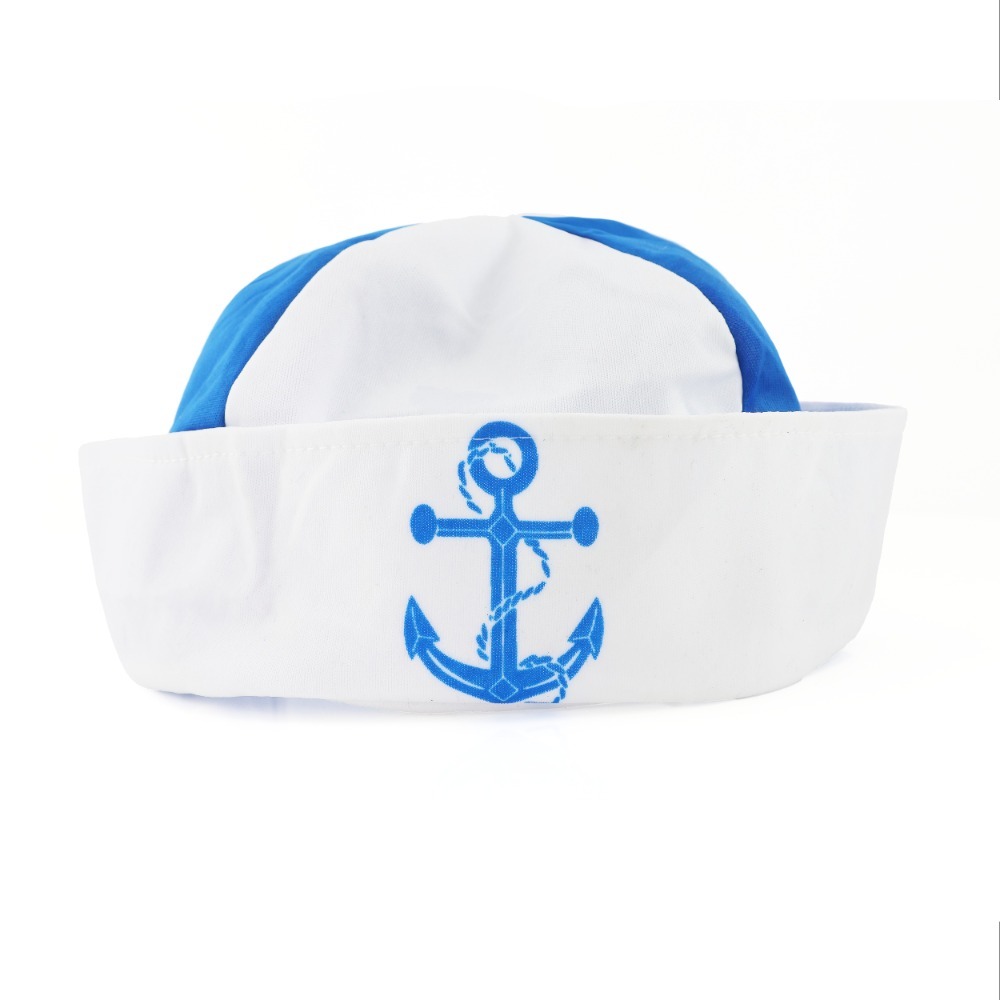 Adults Sailor Costume | 2 Pcs | Top & Hat