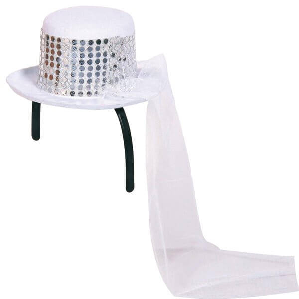 Click to view product details and reviews for Hat Wedding White Mini Tiara Band.