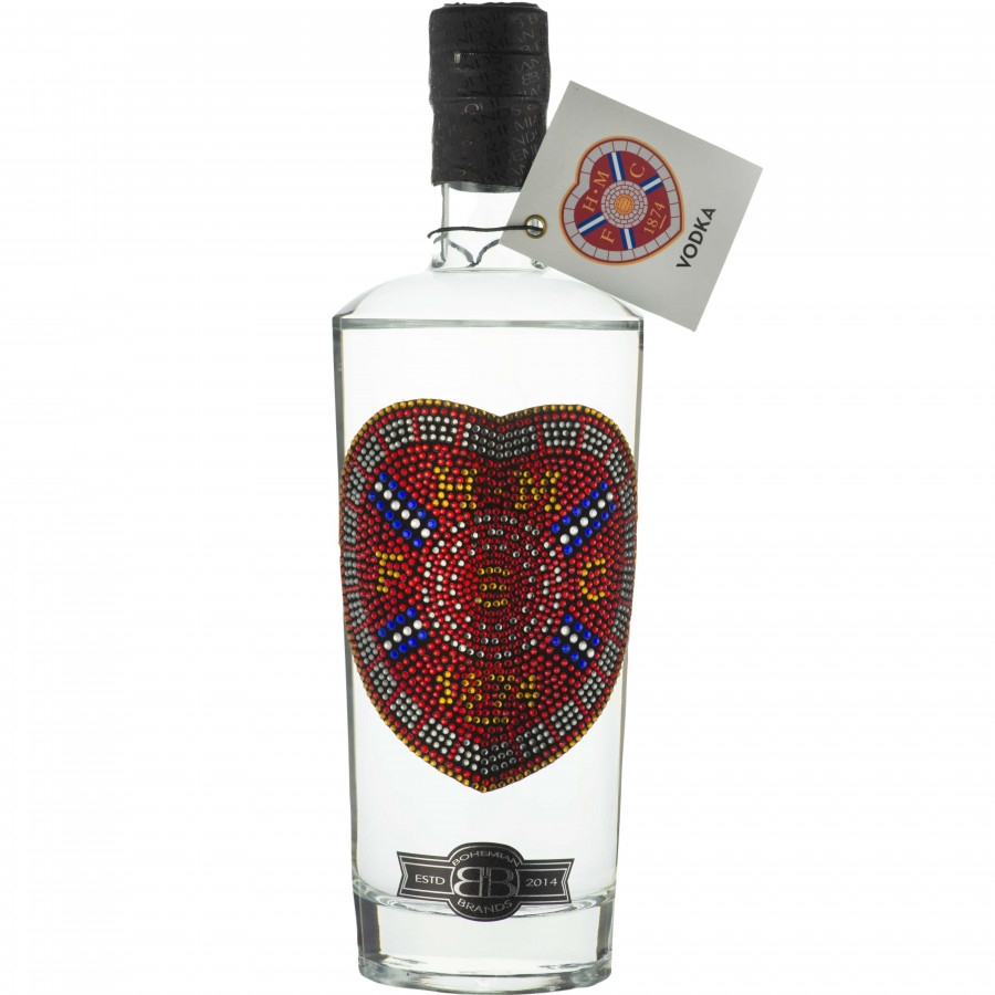 Heart Of Midlothian FC Vodka - Crystal Edition