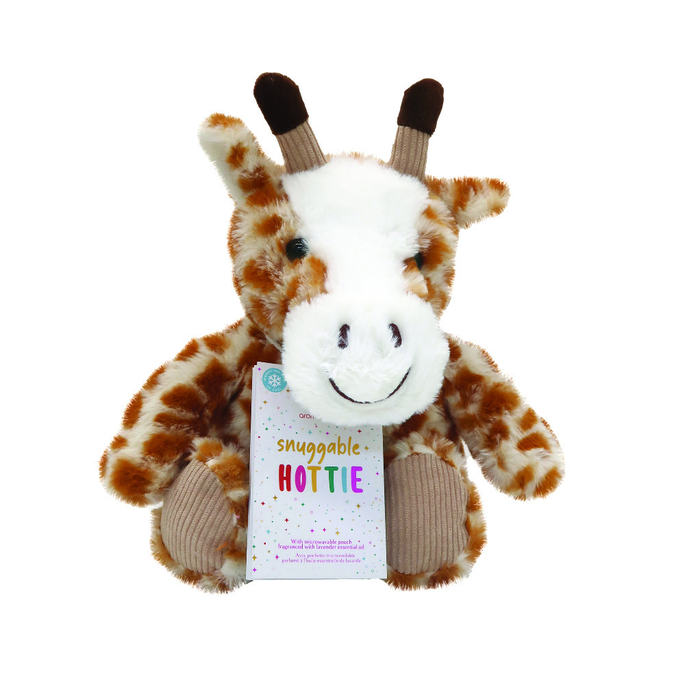 Heatable Plush Snuggable Hottie Microwavable & Cooling Lavender Insert - Giraffe