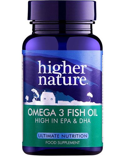 Higher Nature  Omega 3 Fish Oil 1000Mg Capsules - 90s - 82325