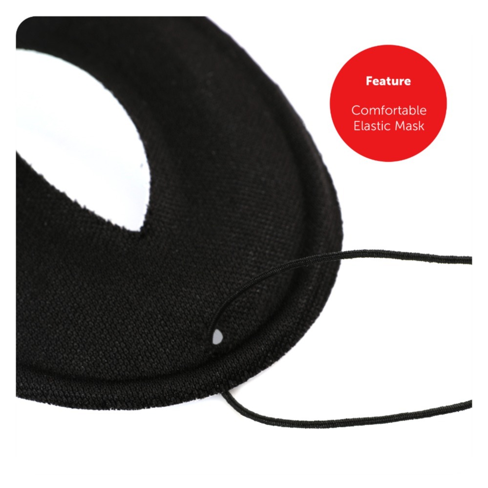 Adults Highway Rodent Accessory Set - Black Tricorn Hat, Nose & Mask